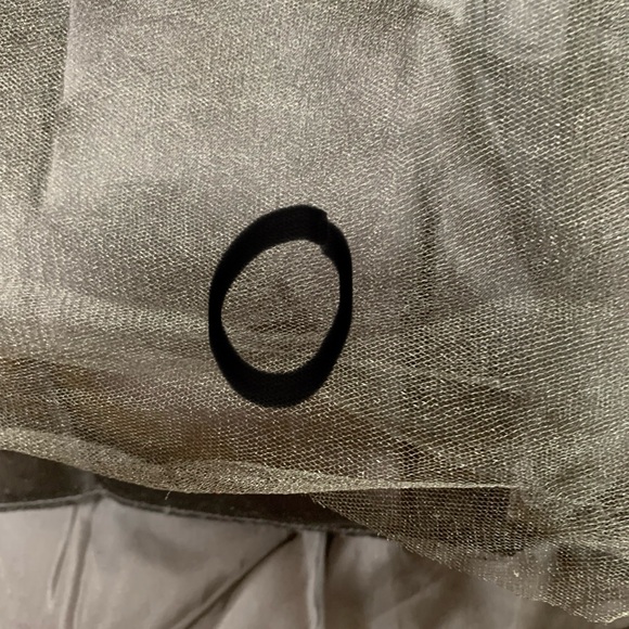 Scott McClintock Blacksequins, tulle Vintage gown Size 8 see pic for small flaw - Picture 9 of 9